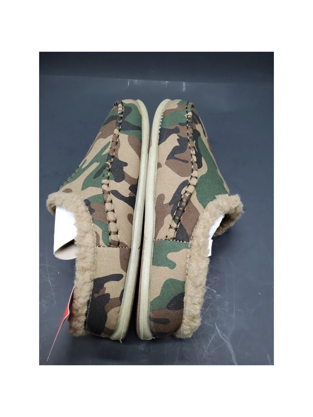 NEW Deer Stags Nordic Indoor Outdoor Slippers Camo Supro Tech Men's Sz 8 Wide